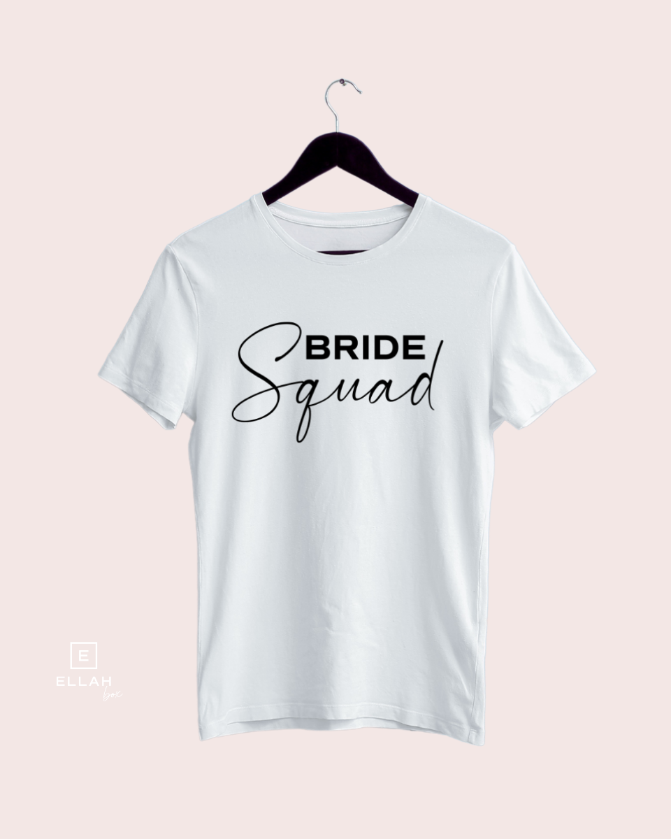 Camisetas despedida de soltera para la novia y sus damas 2 colores a elegir