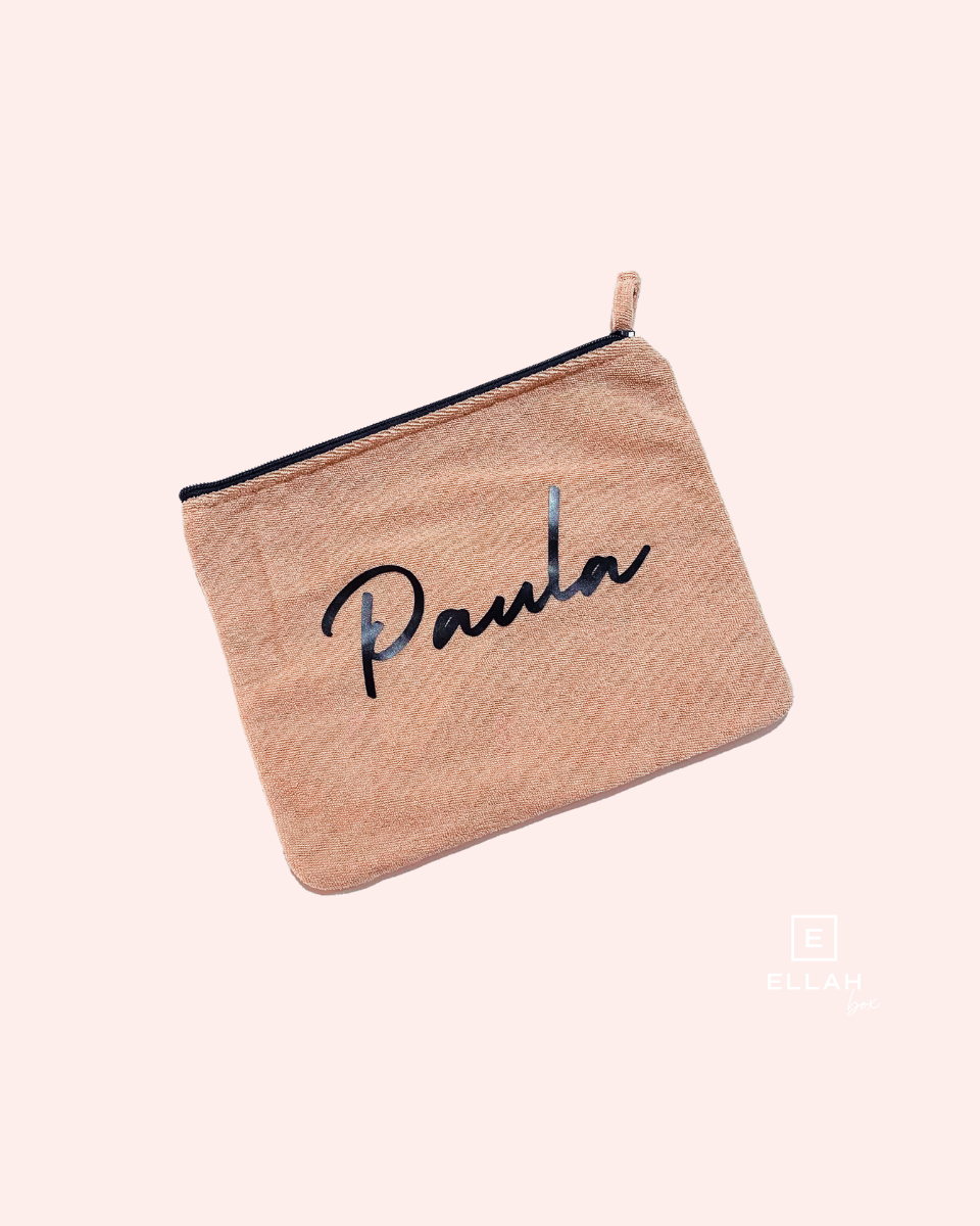 Neceser rosa de playa | Personalizado