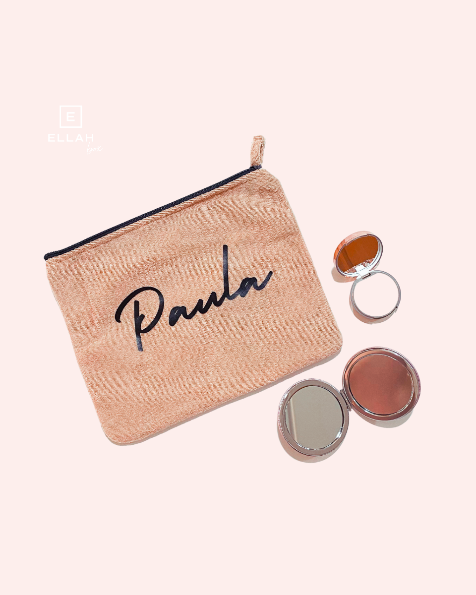 Neceser rosa de playa | Personalizado