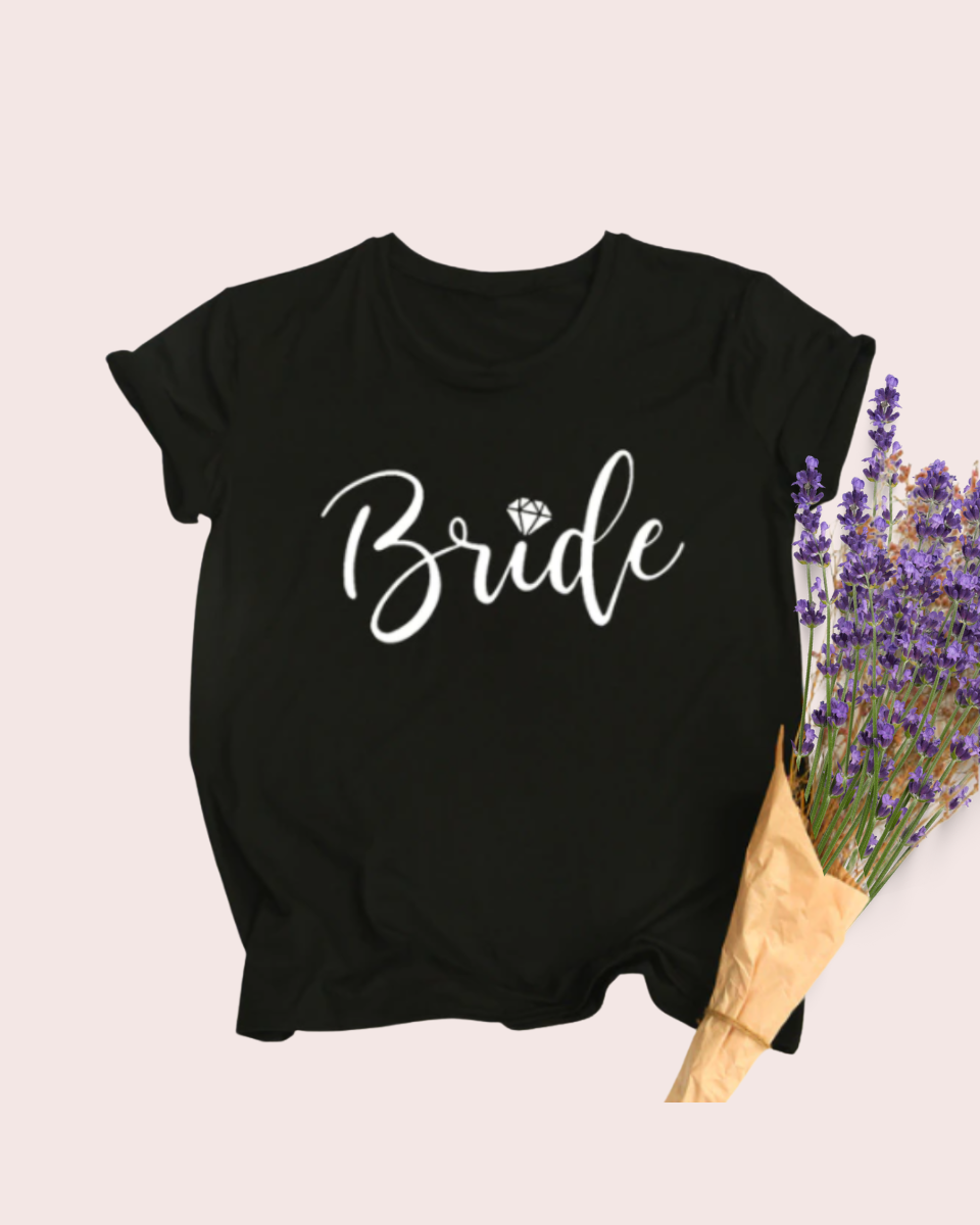 Camiseta con diamante | Bride