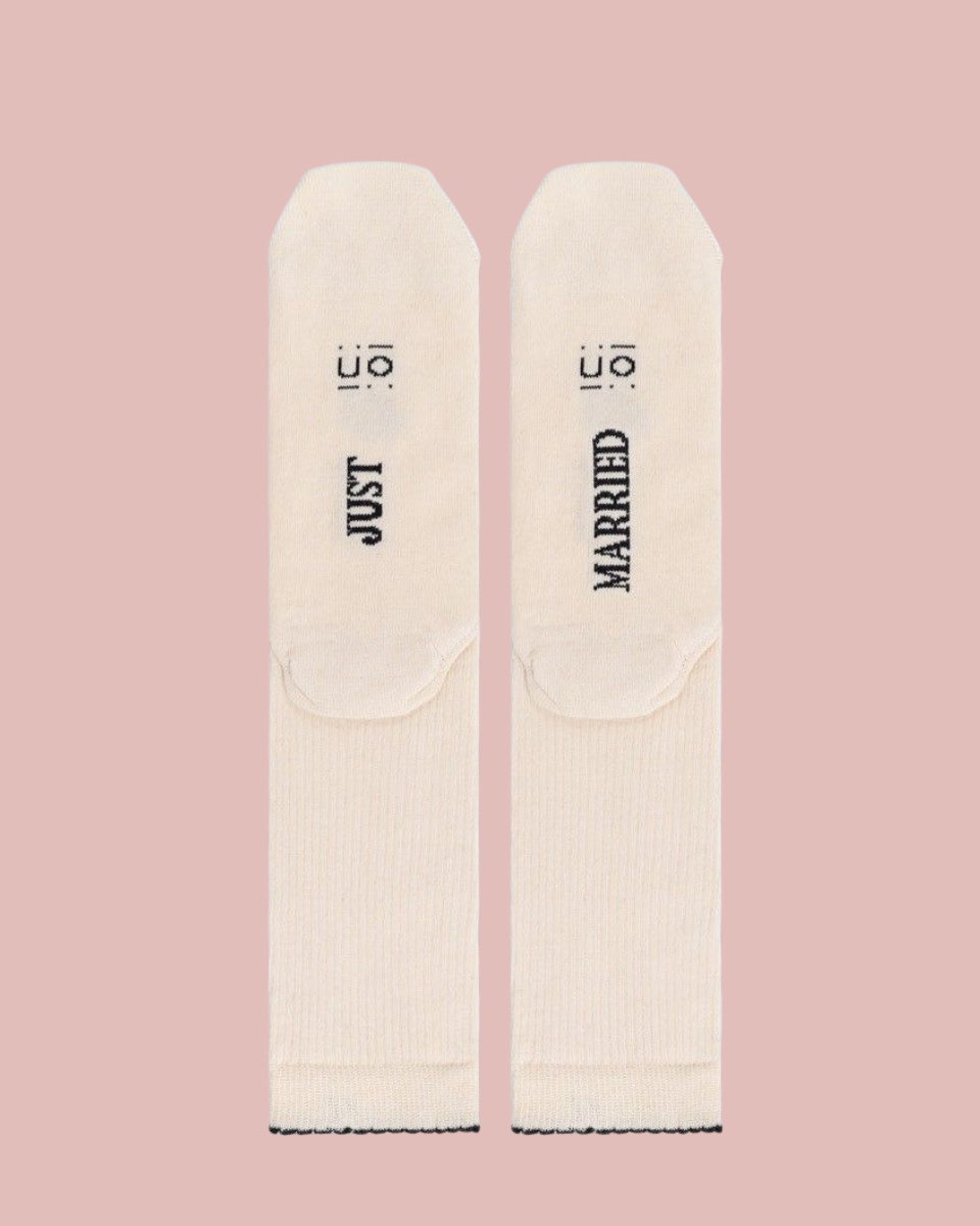 Calcetines Boda "MRS, JUST MARRIED"