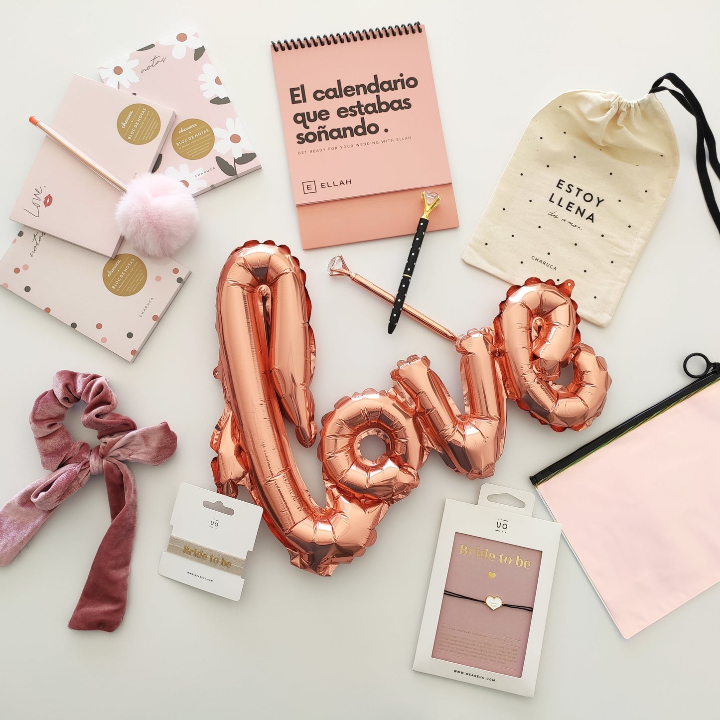 Letras LOVE rose gold-Ellahbox-