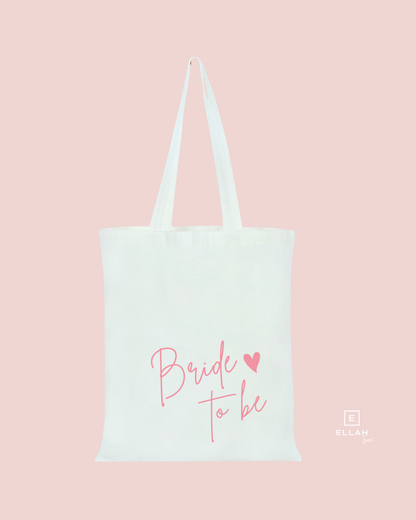 Bolsa de Tela "Tote bag" para Novia | Bride to be