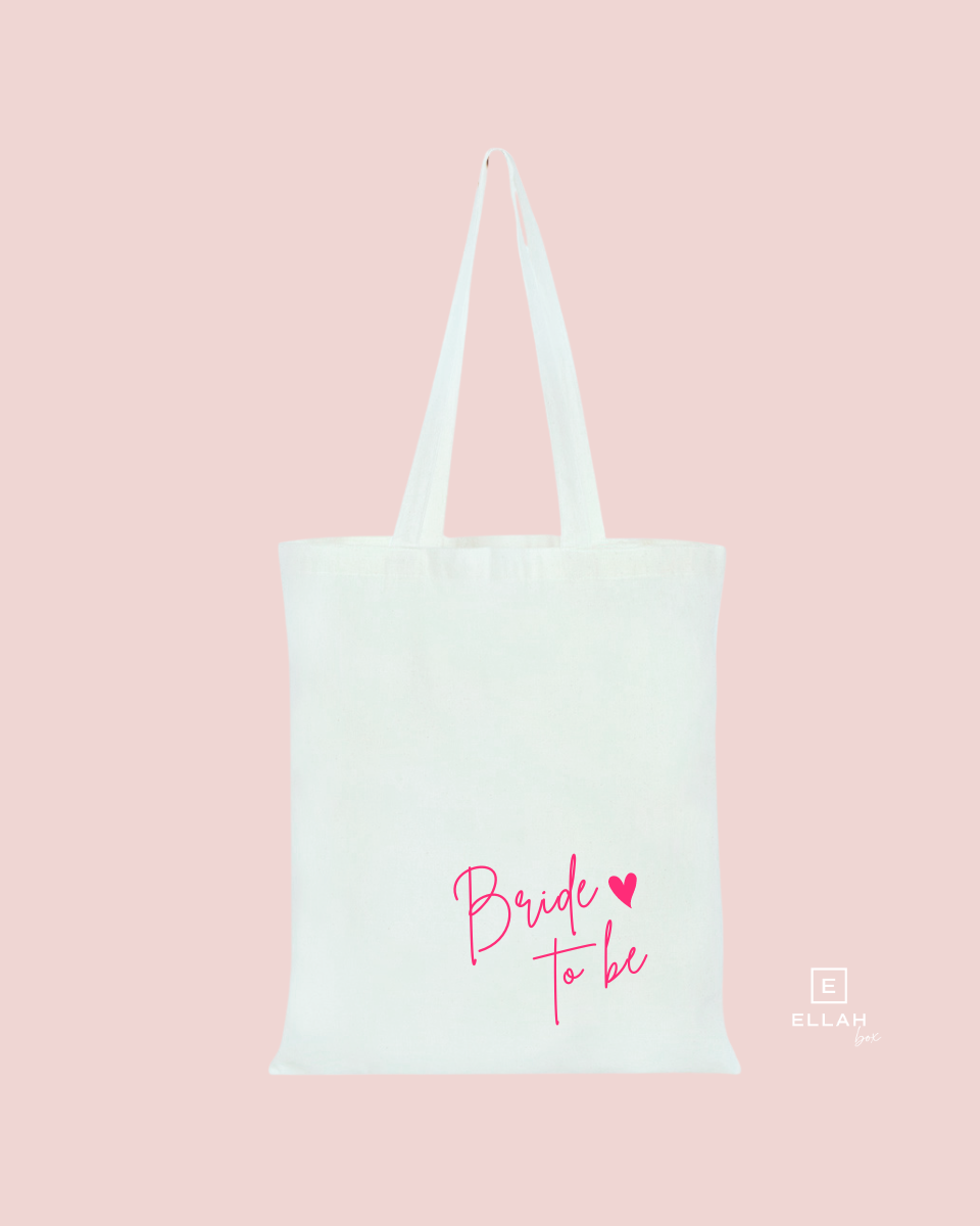 Bolsa de Tela "Tote bag" para Novia | Bride to be