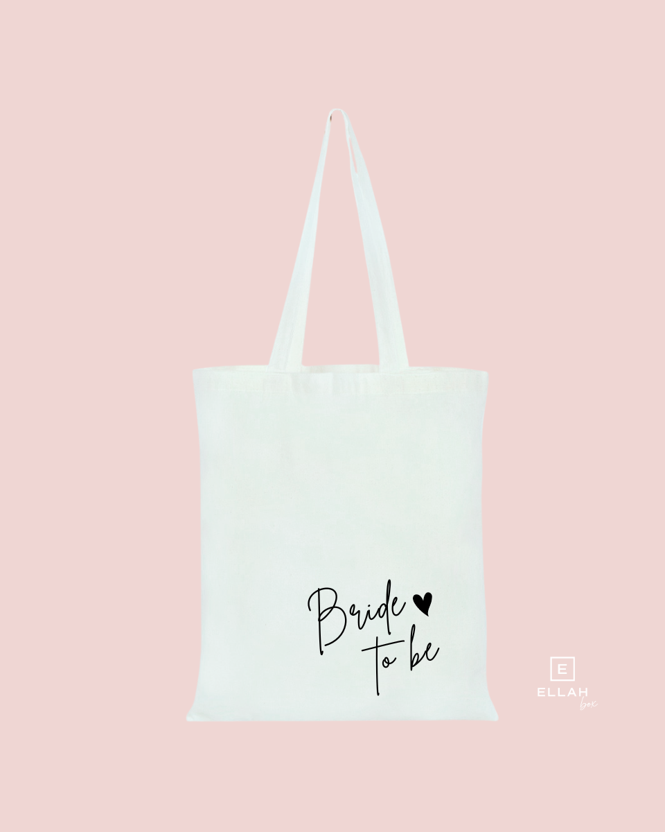 Bolsa de Tela "Tote bag" para Novia | Bride to be