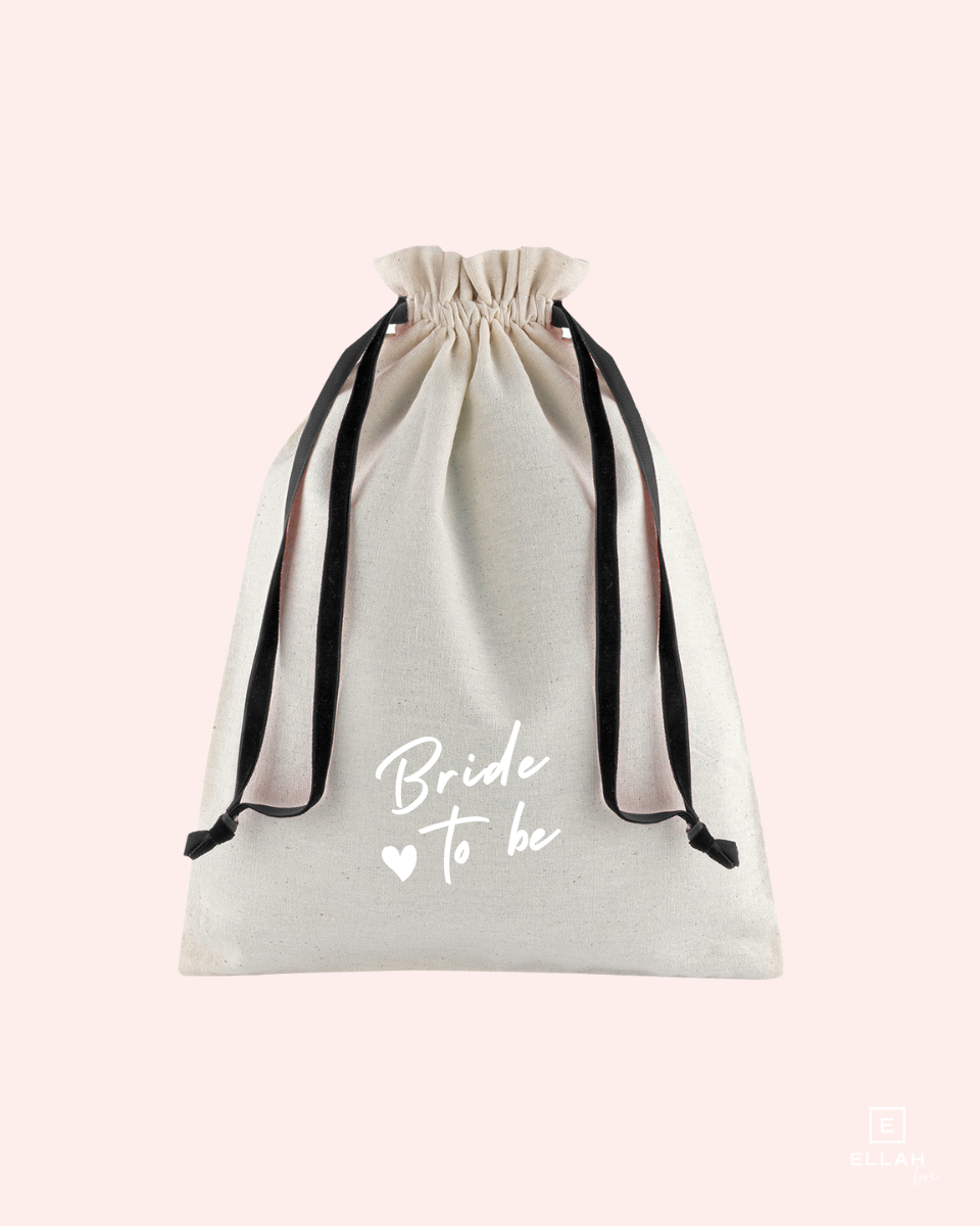 Bolsa de Tela con Terciopelo | Grande
