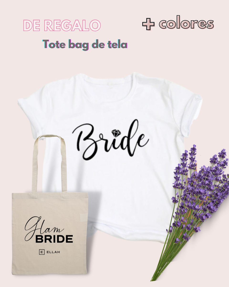 Camiseta con diamante | Bride