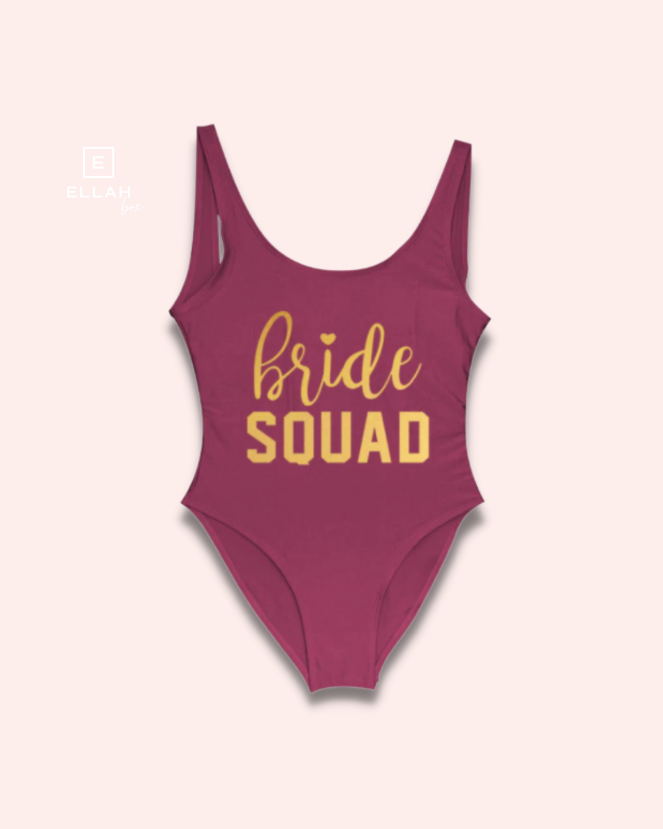 Bañador para Amigas de la Novia | Color Vino