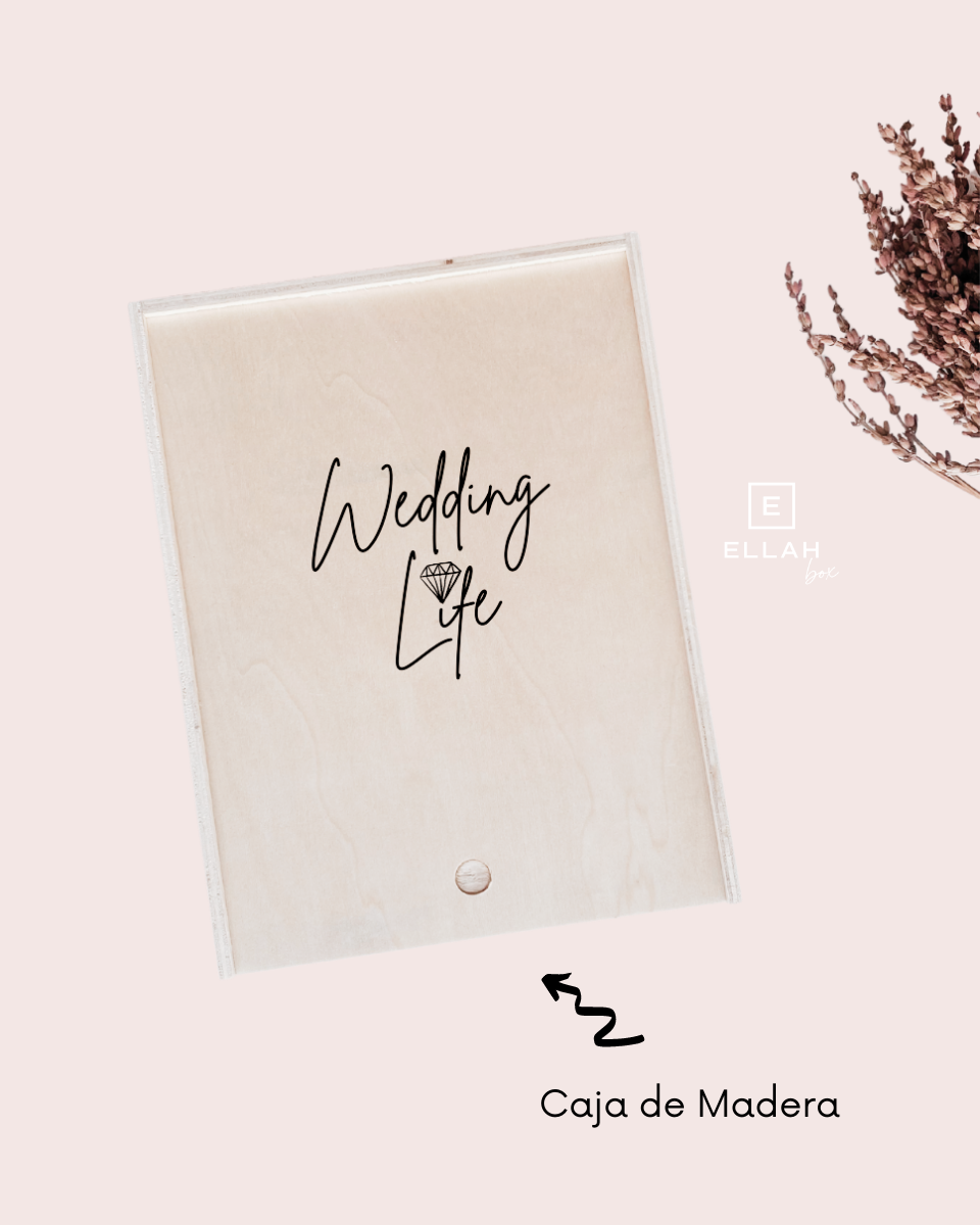 Caja de Madera | La Libreta de Nuestra Boda