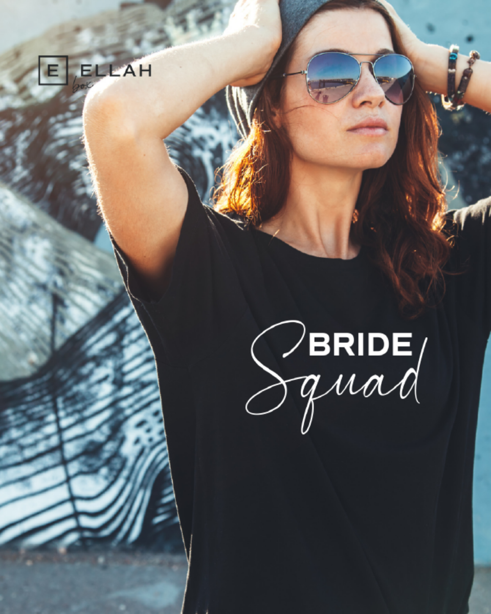 Camiseta Negra | Bride Squad