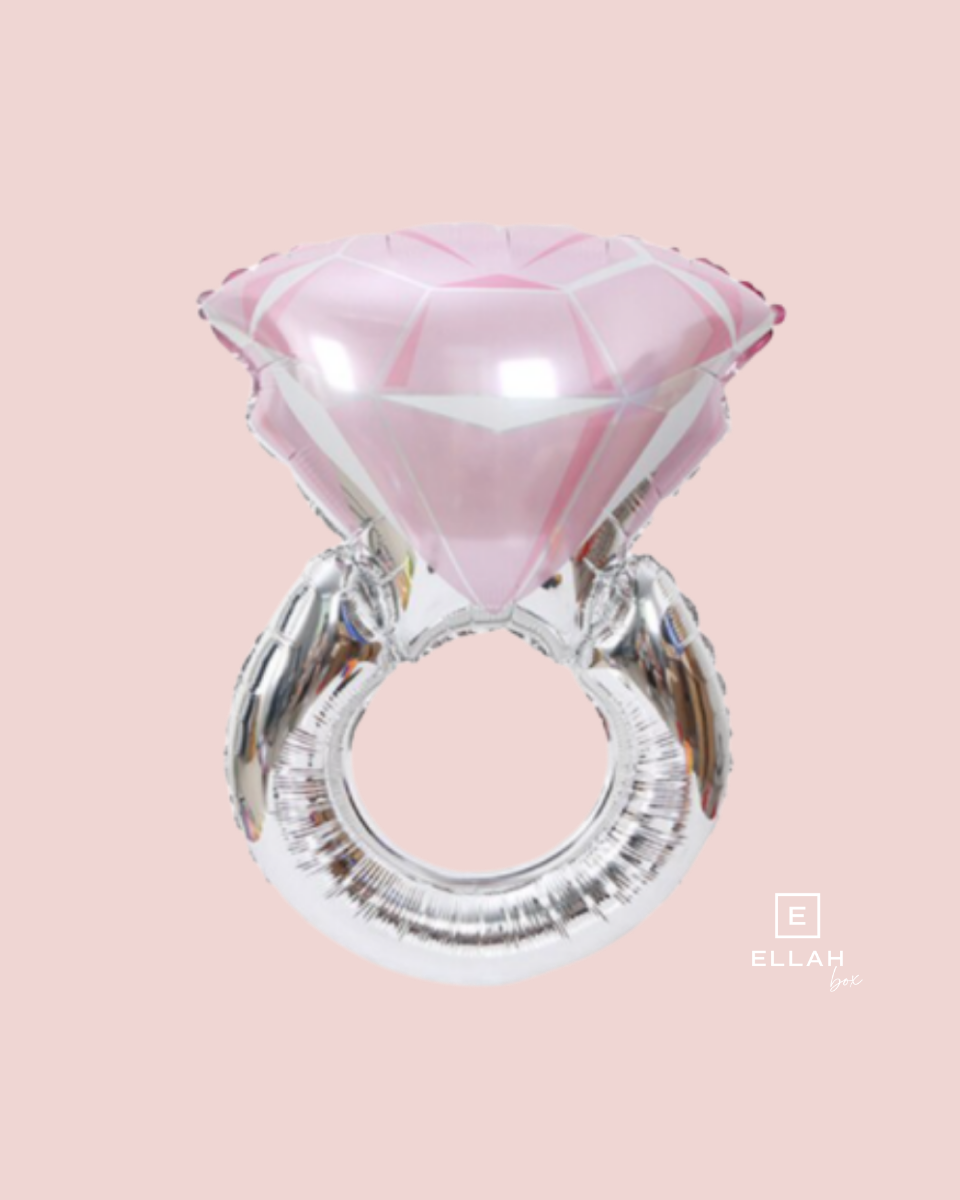 Globo de Anillo de Diamante para Despedida de Soltera