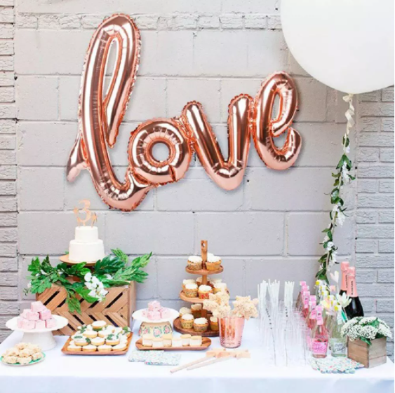 Letras LOVE rose gold-Ellahbox-