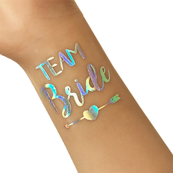 Tatuajes para Team Bride, , 【Tatuajes para Team Bride】➡️ Despedida de Soltera 2021, ✅Este Set de tatuajes para el Equipo de la Novia contiene 10 Tatuajes de Team Bride con el que os vais a reír un montón y lo vais a pasar en grande en la despedida de soltera ⭐ Podéis elegir de qué color lo queréis par poder combinarlo con toda la decoración que estáis preparando ✅para la fiesta de despedida de soltera-Ellahbox