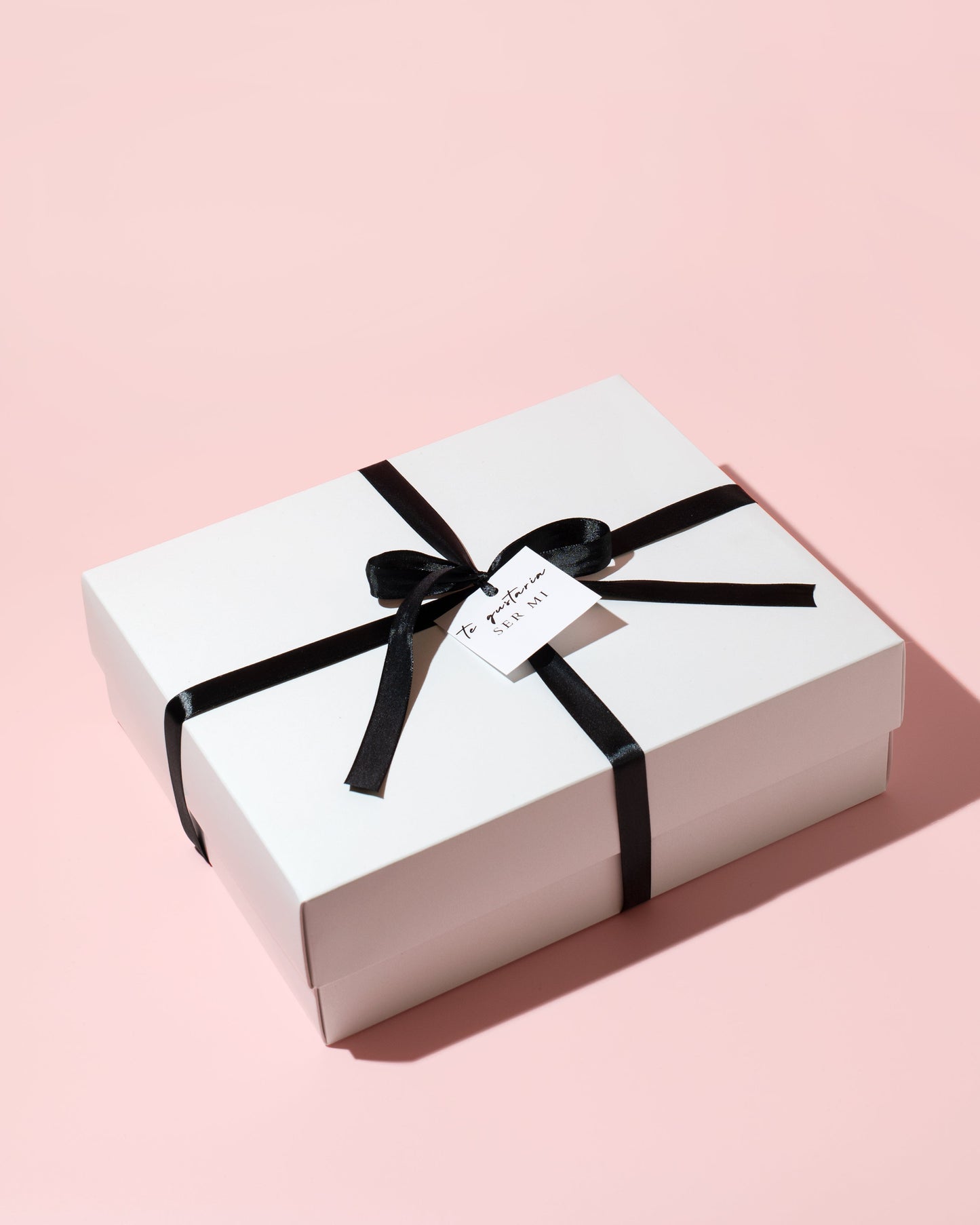 Caja para Regalo | ¿TE GUSTARÍA SER MI...? | Blanca grande