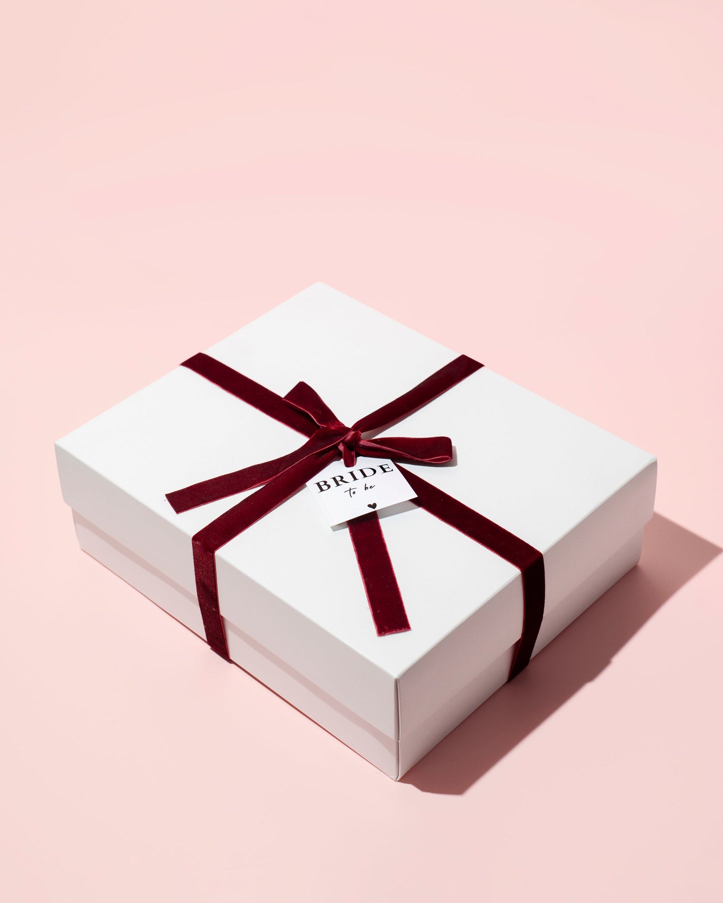 Caja para Regalo | BRIDE | Blanca Velvet Pequeña