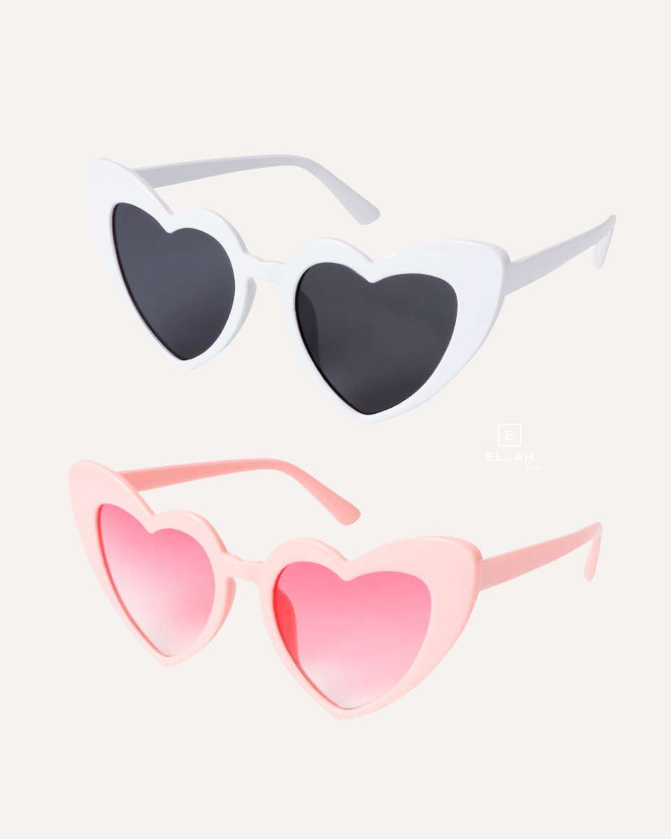 Gafas de Sol para Despedida de Soltera | Corazón Rosas