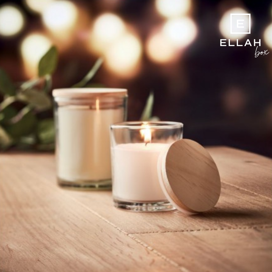 Vela premium | Personalizada-Ellahbox-👰🏼♀️✅ Vela personalizada para Novia, Damas de Honor o Testigos de Boda-⚡Vela blanca personalizada con olor a jazmín y vainilla de origen europeo 🌺 Puedes hacerle un regalo personalizado a la novia original y útil 💛 Es un precioso detalle para decirle a tu amiga si quieres ser tu testigo de boda, una forma original y diferente, elegante y ecológica.
