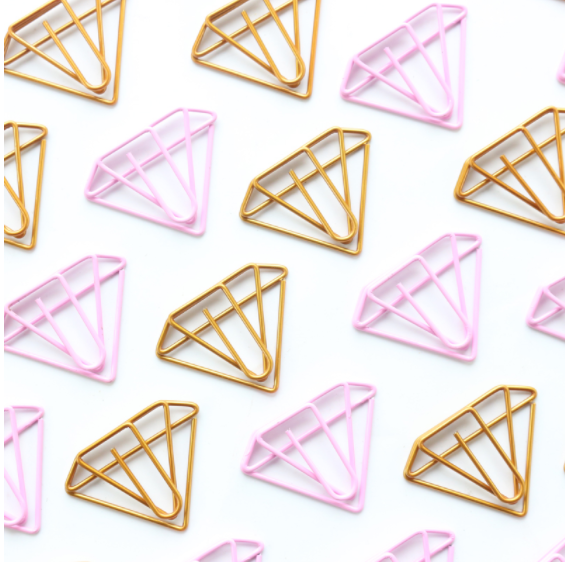 Clips Diamante metalizados-Ellahbox-Ellahbox