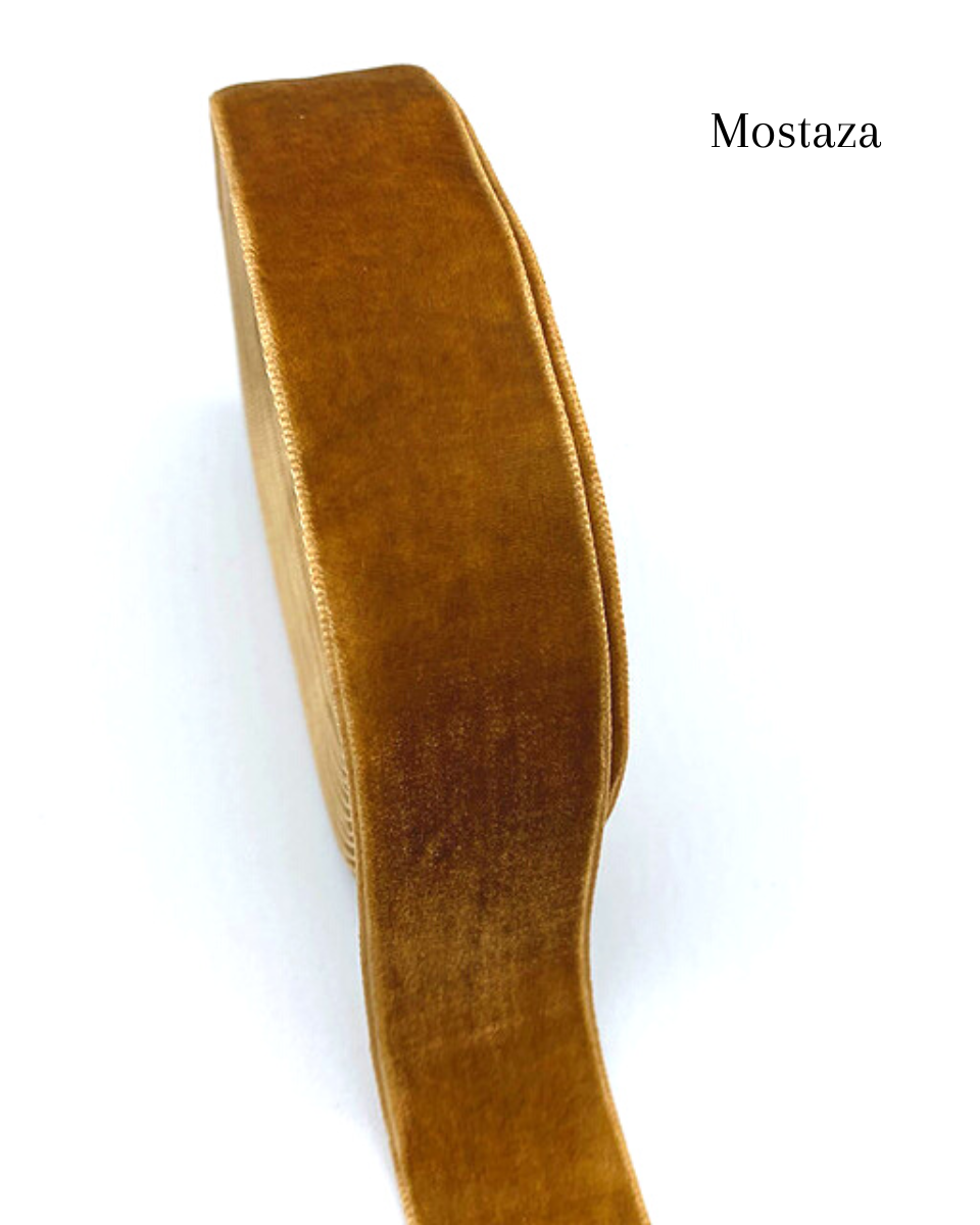 Cinta para ramo | Mostaza de 36 mm