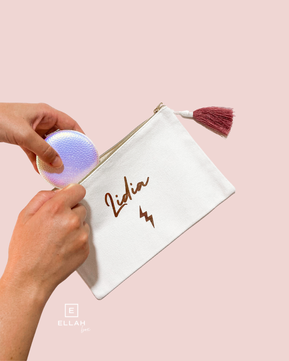 Espejo de mano iridiscente | Detalles de Boda para Regalar