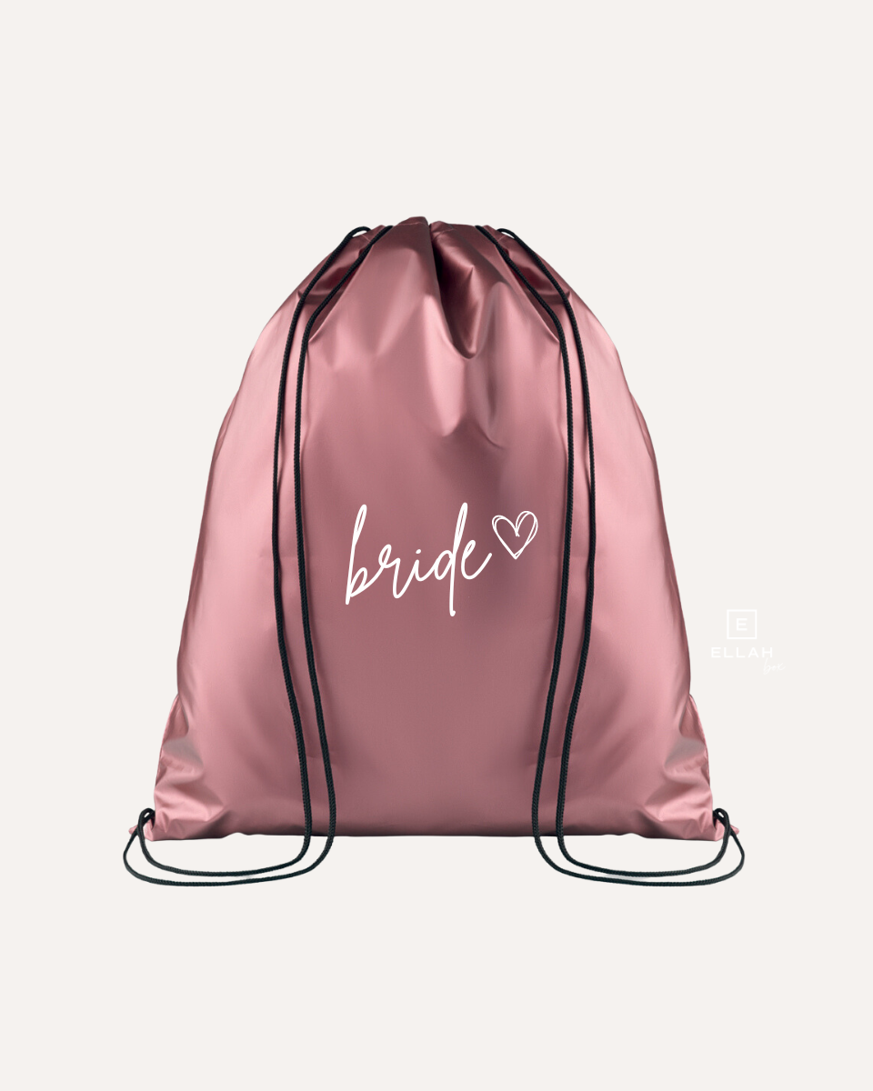 Mochila rosa metalizado | Bride