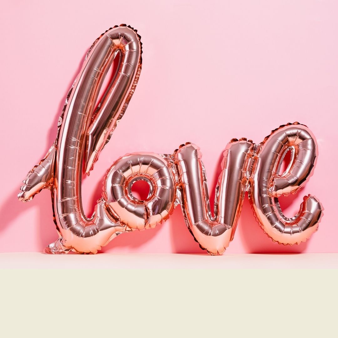 Letras LOVE rose gold-Ellahbox-