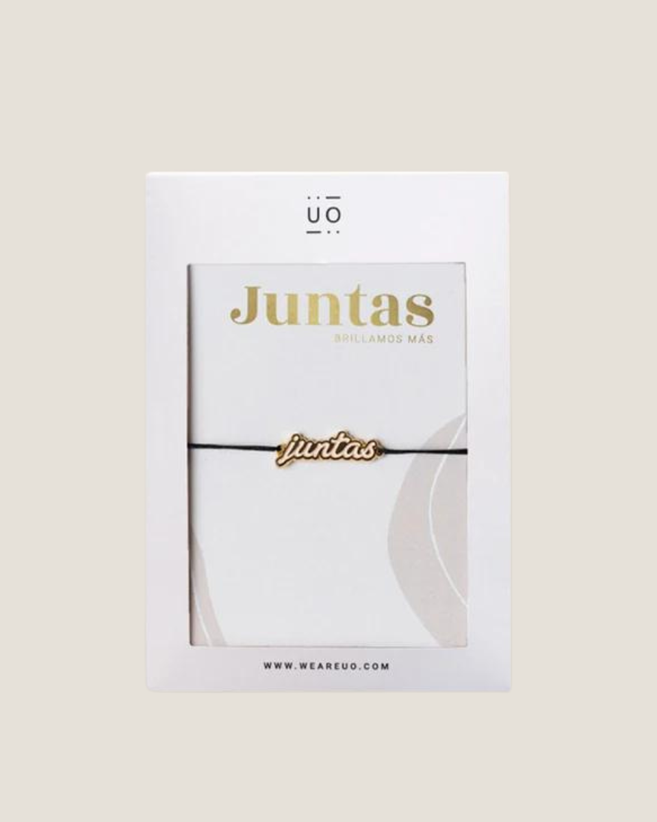 Pulsera Charm "Juntas Brillamos Más"