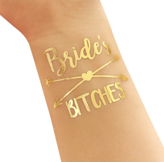 Tatuajes para Team Bride, , 【Tatuajes para Team Bride】➡️ Despedida de Soltera 2021, ✅Este Set de tatuajes para el Equipo de la Novia contiene 10 Tatuajes de Team Bride con el que os vais a reír un montón y lo vais a pasar en grande en la despedida de soltera ⭐ Podéis elegir de qué color lo queréis par poder combinarlo con toda la decoración que estáis preparando ✅para la fiesta de despedida de soltera-Ellahbox