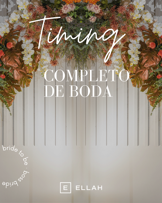 TIMING | De la Boda Completa
