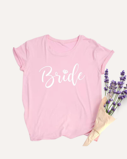 Camiseta con diamante | Bride