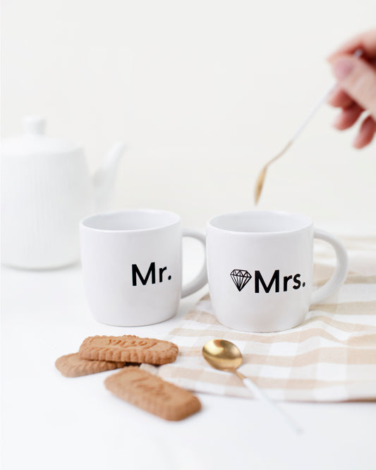 Tazas de cerámica MRS y MR
