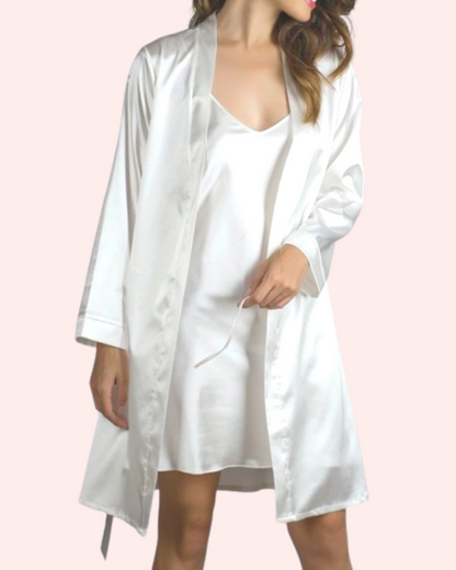 Satén Batas Raso Novia Satin Batas De Novia Baratas Bata Para La